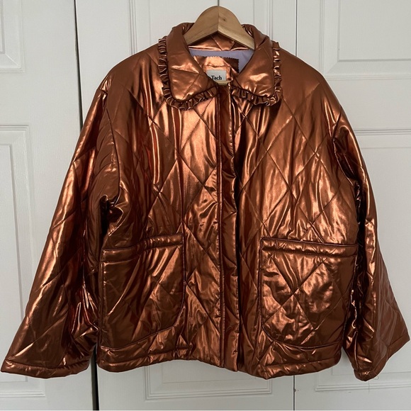 Tach Copper Quilted Jacket - Picture 3 of 6